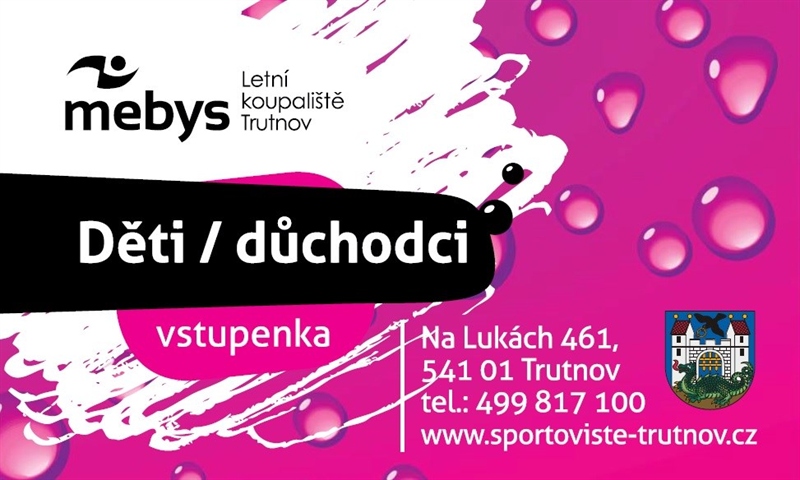 Vstupenka koupaliště